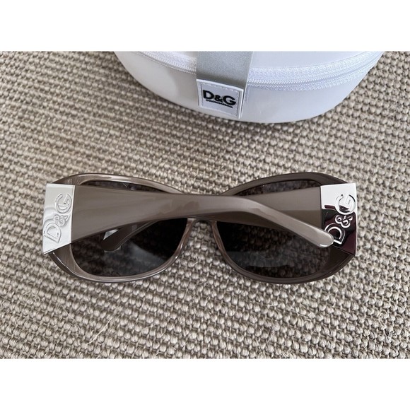 $345 Dolce & Gabbana DG 3003 Monogram Elastic Crossed Amore Capri Sunglasses L main image 5